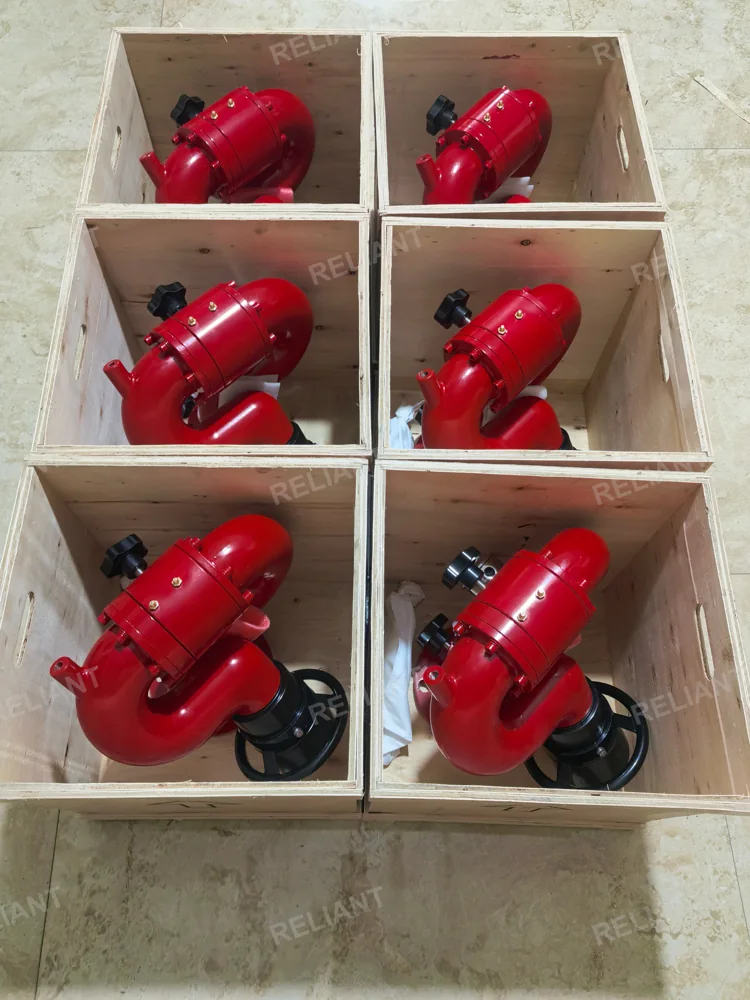 A packing example for assembled equipment; agree the required arrangement before dispatch.